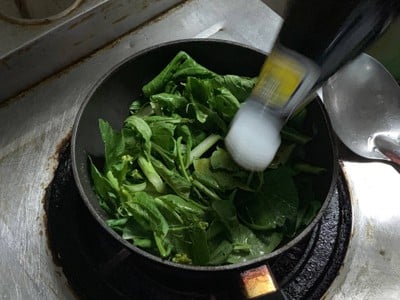 วิธีทำ ผัดผักกวางตุ้ง