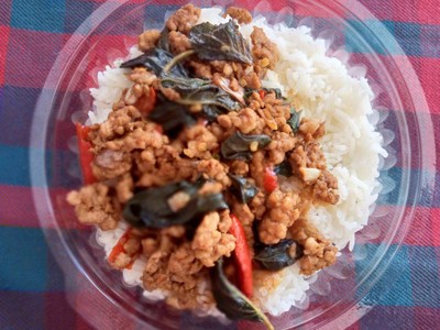 ข้าวกะเพราหมูสับ
