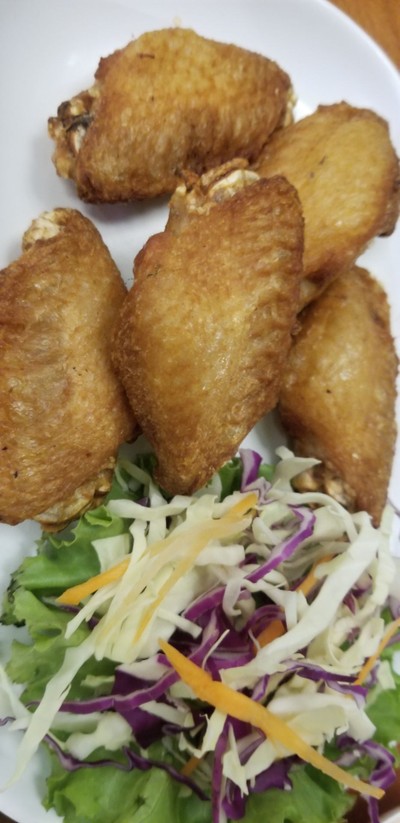 ปีกไก่ทอดน้ำปลา