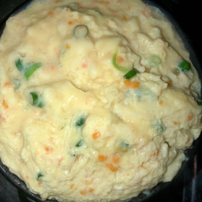 Steamed cooked eggs