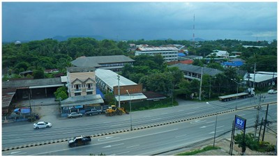 เราเลือกอยู่ชั้นบนสุด วิวเมือง