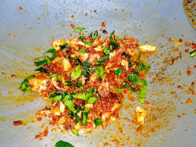 วิธีทำ ถั่วฝักยาวผัดพริกแกง​