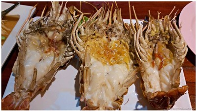 กุ้งเผาไซส์ใหญ่