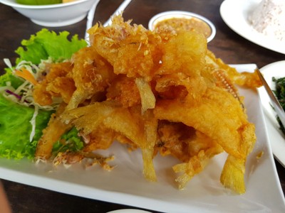 ปลาทรายทอด