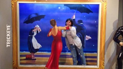 ถ่ายรูปกับแบ๊คกรานด์สามมิติ 