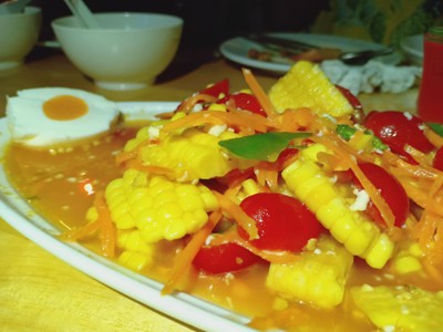 ตำข้าวโพด