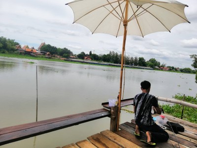 ลมโชยโฮมสเตย์บ้านพักริมแม่น้ำเจ้าพระยาสไตล์​ล๊อ​ฟ​