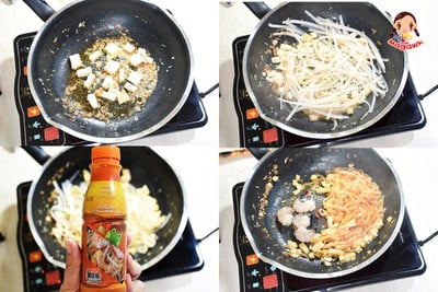 วิธีทำ ผัดไทยกุ้งสด ซอสปรุงรส นัวร์ วิธีทำ ผัดไทยกุ้งสด ซอสปรุงรส นัวร์