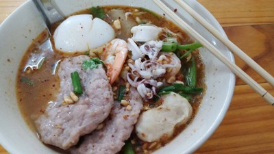 ก๋วยเตี๋ยวต้มยำรวม