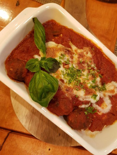 Spaghetti Meatballs เนื้อโคขุน