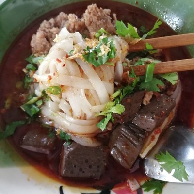 เมนูของร้าน น้ำเงี้ยว ป้าสุข