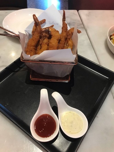 กุ้งชุบแป้งทอด