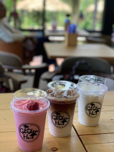 กาแฟเย็นสูตรมะพร้าว