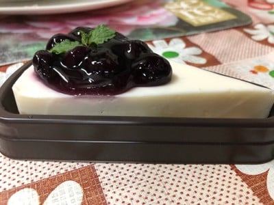 บลูเบอรี่ชีสพาย