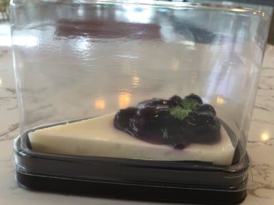 บลูเบอรี่ชีสพาย