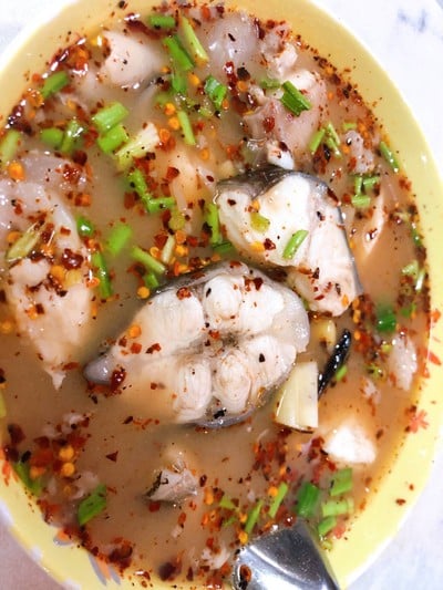 ต้มยำปลากดคัง