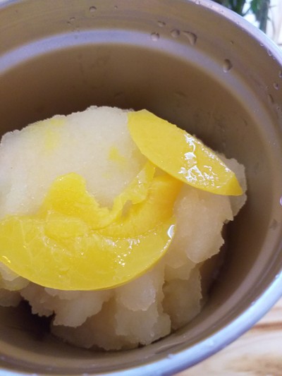 พีชสดปั่น