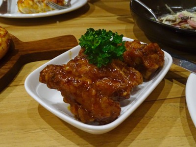 ไก่กรอบซอสเกาหลี