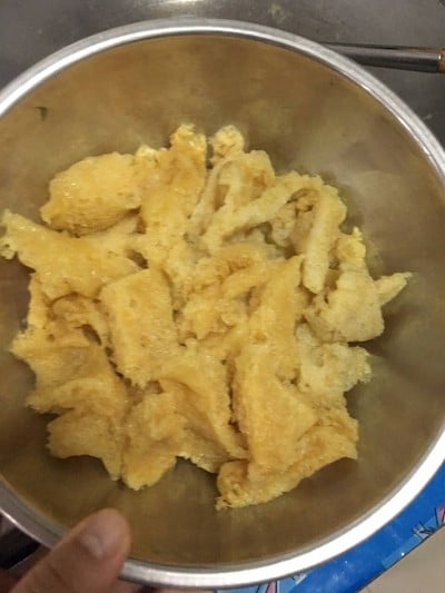 วิธีทำ “กระเพราะปลาผัดแห้ง”