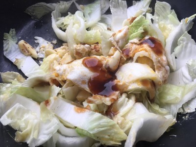วิธีทำ ผักกาดขาวผัดไข่