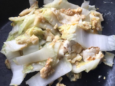 วิธีทำ ผักกาดขาวผัดไข่
