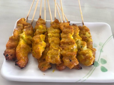 Pork satay
