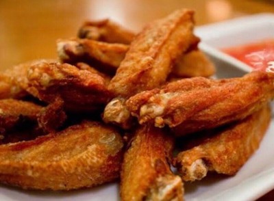 ปีกไก่ทอดเกลือ 