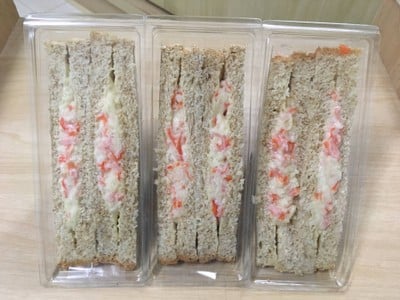 แซนด์วิชปูอัดมายองเนส
