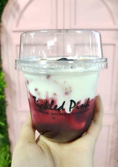 Blueberry Slurpee Yogurt