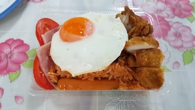 ข้าวผัดอเมริกัน (ใช้เวลา 20 นาที)