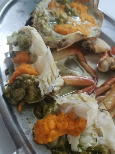 ปูเนื้อนึ่ง