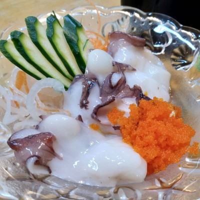ปลาหมึกสด