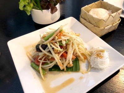 ส้มตำไทยปู
