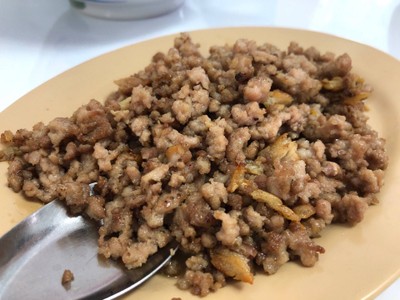 หมูสับผัดปลาเค็ม