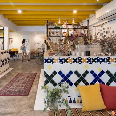 บรรยากาศ BAKER X FLORIST พระราม 9