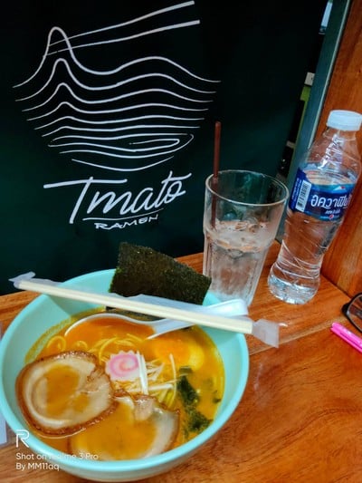 เมนูของร้าน Tmato Ramen