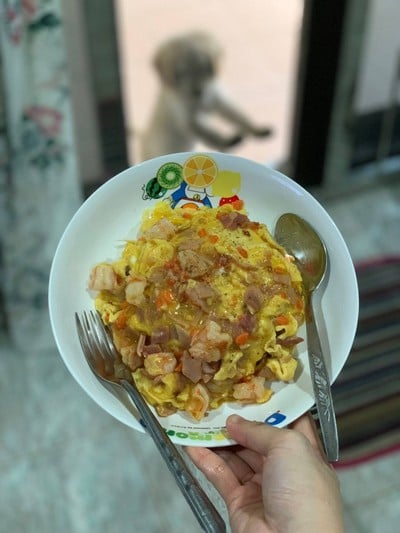 วิธีทำ ไข่ข้นคนจาง เอ้ย ไข่ข้นแฮมกุ้ง วิธีทำ ไข่ข้นคนจาง เอ้ย ไข่ข้นแฮมกุ้ง