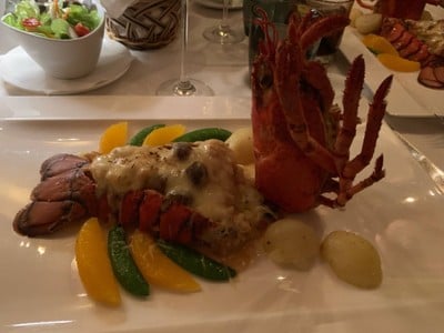 Lobster Thermidor 1650.-