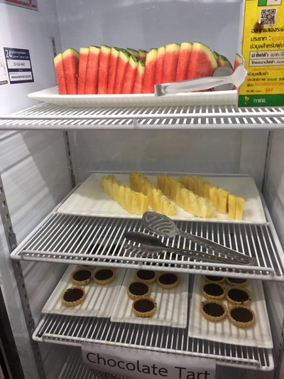 ผลไม้และขนม