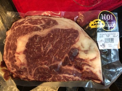 100 Days Dry Aged Rib Eye