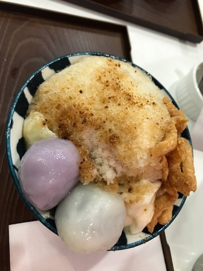 บิงซูบัวลอยน้ำขิง