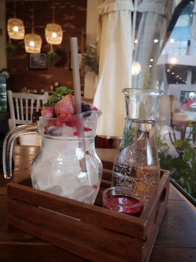 สตรอว์เบอร์รี่อิตาเลียนโซดา