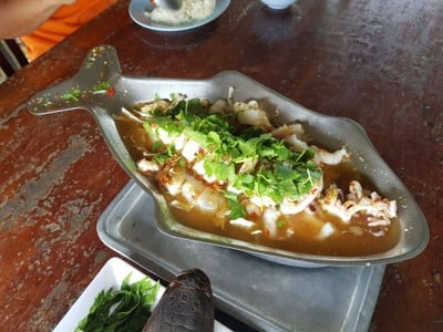 เมนูของร้าน รุ่งอรุณฟิชชิ่งปาร์ค