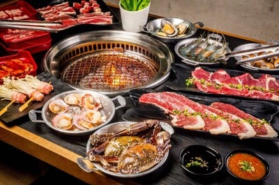 เมนูของร้าน Moo and More Yakiniku Buffet