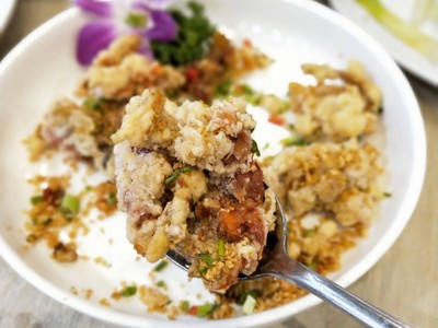 ปูนิ่มทอดคั่วพริกเกลือ