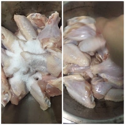 วิธีทำ ปีกไก่ทอดน้ำปลา