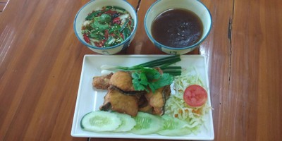 ปลากดคังทอดน้ำปลา