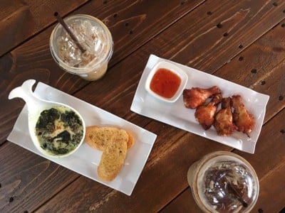 เมนูของร้าน สวนองุ่นอิ่มสุข