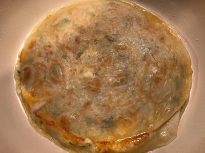 วิธีทำ Rocket & Cheese Quesadilla