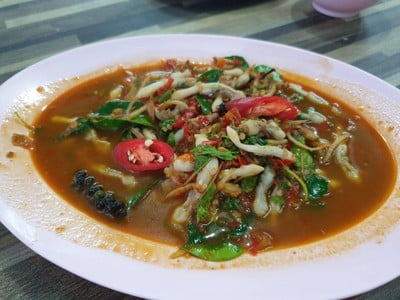 หอยหลอดผัดฉ่า